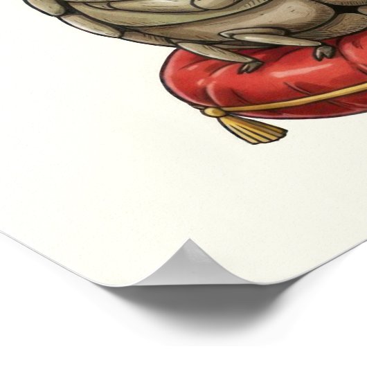 Funny Insect Bug ポスター (角)