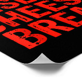 Funny Insert Cheesy Bread Meme Foodie Men Women  ポスター (角)