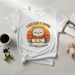 Funny Introvert Cat Mom Gift Women's トライブレンドTシャツ