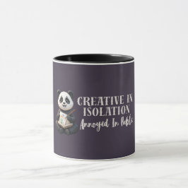 Funny Introvert Panda Mug – Creative in Isolation マグカップ
