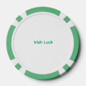 Funny Irish Cat Lucky Poker Chip ポーカーチップ (裏面)