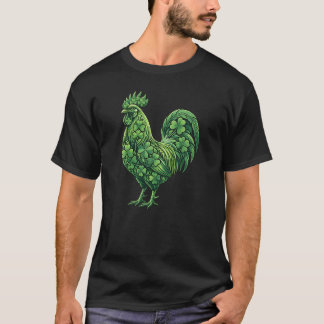 Funny Irish Chicken Rooster St. Patrick’s  Tシャツ