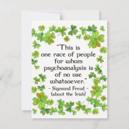 Funny Irish Quote St Patricks Card シーズンカード