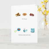 Funny Irreverent Magi Gifts カード (黄色い花)