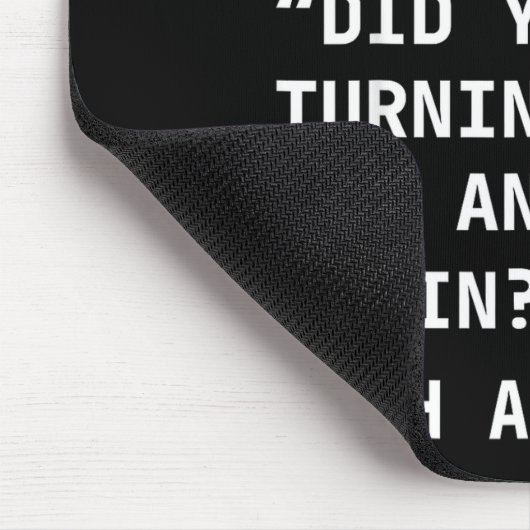 Funny It New Year’s Resolution Tech Computer Suprt マウスパッド (コーナー)