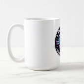 Funny IT Support Sticker - I Fix Stupid One Reboot コーヒーマグカップ (左)