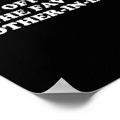 Funny It's I Am The Favorite Mother In Law Women  ポスター (角)