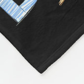 Funny It's My Sister's Birthday Sketch Pencil Arti フリースブランケット (角)