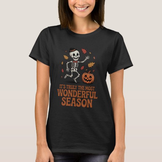 Funny Itu2019s Truly The Most Wonderful Season Hol Tシャツ (正面)