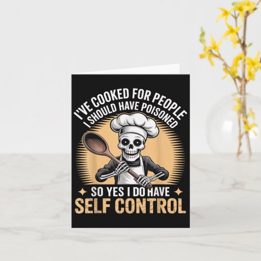 Funny I've Cooked For People I Should Have Isoned  カード (黄色い花)