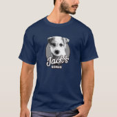 Funny Jack's Human Cute Dog Lover's Pet Tシャツ (正面)