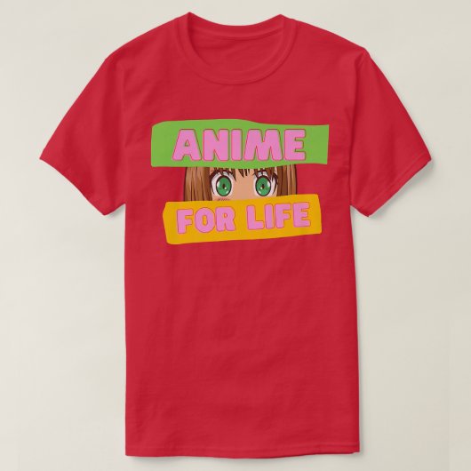 Funny Japanese Anime  Anime for Life  Japan Cultur Tシャツ (デザイン正面)