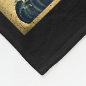 Funny Japanese Kawai Frog Pun Food Frog Humor Sush フリースブランケット (角)