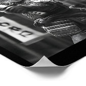 Funny Japanese Samurai Cat Meme Martial Arts Dad G ポスター (角)