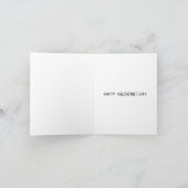 Funny Jellyfish Valentine's Day カード (内部)