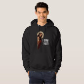 Funny Jesus "I Saw That" Christian meme design パーカ (正面フル)