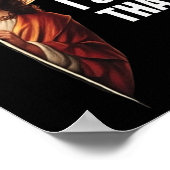 Funny Jesus "I Saw That" Christian meme design ポスター (角)