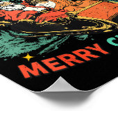 Funny Jesus Santa The Boys Are Back In Town Merry  ポスター (角)