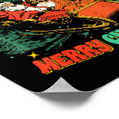 Funny Jesus Santa The Boys Are Back In Town Merry  ポスター (角)