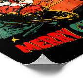 Funny Jesus Santa The Boys Are Back In Town Merry  ポスター (角)