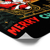 Funny Jesus Santa The Boys Are Back In Town Merry  ポスター (角)