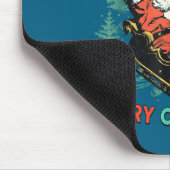 Funny Jesus Santa The Boys Are Back In Town Merry  マウスパッド (コーナー)