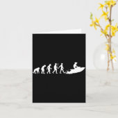 Funny Jet Ski Design For Men Women Kids Jetski Lov カード (黄色い花)