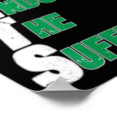 Funny Jets Just Endure The Suffering Football  ポスター (角)