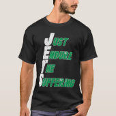 Funny Jets Just Endure The Suffering Football  Tシャツ (正面)