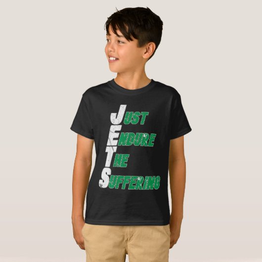 Funny Jets Just Endure The Suffering Football  Tシャツ (正面フル)