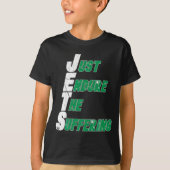 Funny Jets Just Endure The Suffering Football  Tシャツ (正面)