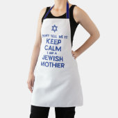 Funny Jewish Mother Star of David Cooking エプロン (インサイチュ)