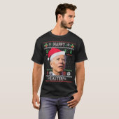 Funny Joe Biden Happy Easter Ugly Christmas Tシャツ (正面フル)