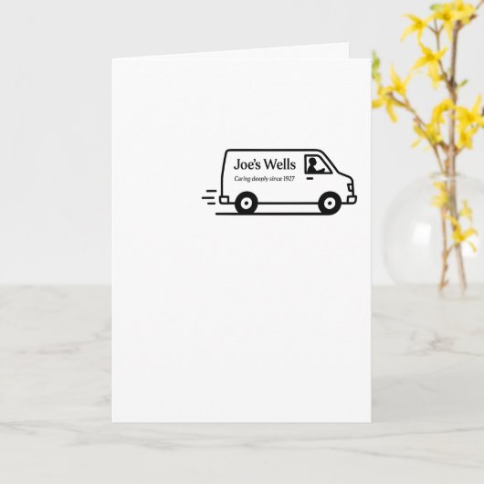 Funny Joe's Wells Get Well カード (黄色い花)