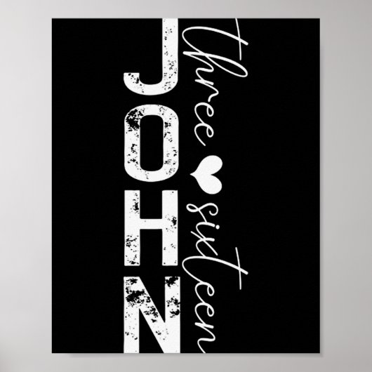 Funny John 3 16 For God So Loved The World  ポスター (正面)