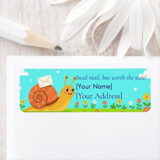 Funny Joke Return Address Labels ラベル (インサイチュ)