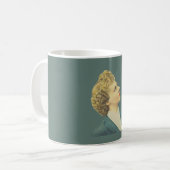 Funny Judgmental Lady Coffee Mug コーヒーマグカップ (正面左)