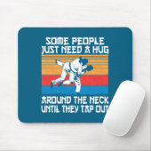 Funny Judo Jiu Jitsu Martial Arts Humor マウスパッド (マウス)