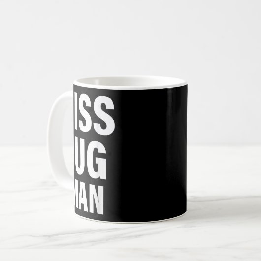 Funny Jug Man Apparel  コーヒーマグカップ (正面左)