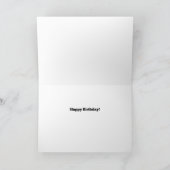 Funny July Cancer Season Birthday Card  サンキューカード (内部)