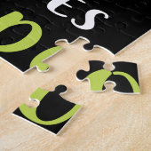 Funny Just A Girl Who Loves Avocado ジグソーパズル (側面)