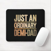 Funny Just An Ordinary Demi Dad Daughter Father's  マウスパッド (マウス)