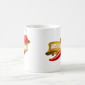 Funny Just Chillin Chili Pepper For Spicy Food Lov コーヒーマグカップ (中央)