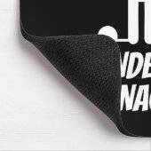 Funny Just Married , Fun Newlywed Gag For Men  マウスパッド (コーナー)