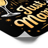 Funny Just Married Newlywed Honeymoon Couple 2026 ポスター (角)