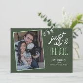 Funny Just Us & The Dog Howlidays Photo Green シーズンカード (スタンド正面)