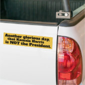 FUNNY KAMALA HARRIS CONSERVATIVE BUMPER STICKER バンパーステッカー (トラック上)
