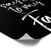 Funny Kamala Harris Quote Cute Dear Donald Say It  ポスター (角)