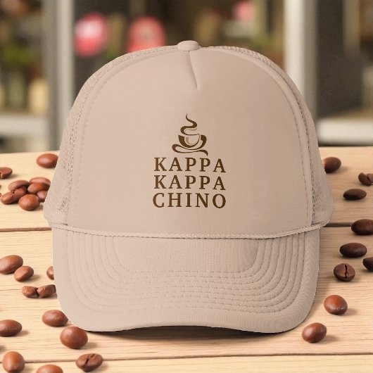 Funny Kappa Kappa Chino Greek Lifestyle キャップ