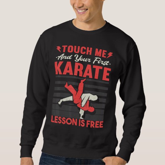Funny Karate スウェットシャツ (正面)